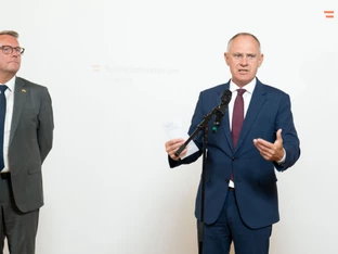Dänischer Migrationsminister besucht Karner in Wien