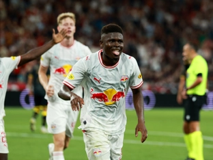 Salzburg nach 3:0-Heimsieg gegen Mjällby in Europa League