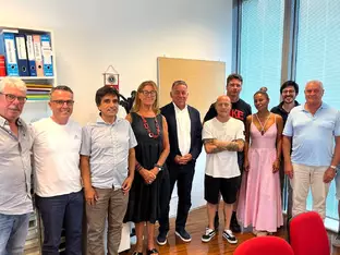 Stadtviertelrat Europa-Neustift informiert sich über laufende und geplante Projekte