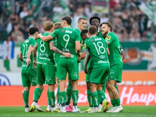 Rapid mit 2:2 im CoL-Play-off-Hinspiel bei Hearts