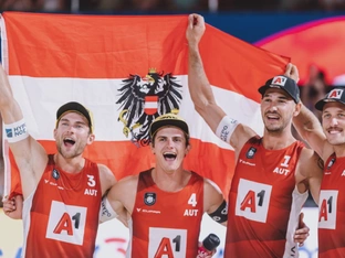 Waller/Pristauz stehen im Beach-VB-EM-Viertelfinale