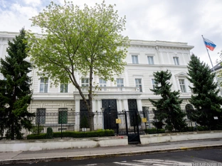 Störgeräusche um russische Botschaft in Wien-Landstraße