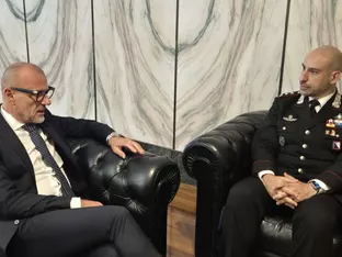 Abschied von Bozens Carabinieri-Kommandanten
