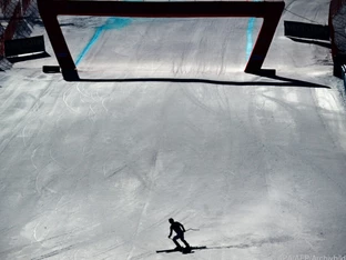 Alpin-Speedrennen der Winterspiele 2030 in Courchevel