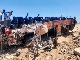 22 Tote bei Busunglück auf Sinai-Halbinsel