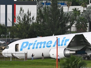 Fünf Tote bei Unfall mit Amazon-Frachtflugzeug
