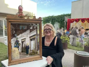 "Kunst in der Pampa": Galeristin Dagmar Chobot feierte 80er