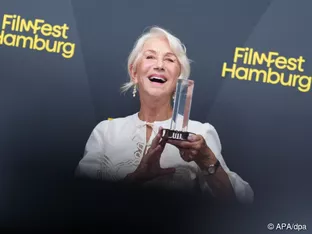 Helen Mirren in Hamburg mit Douglas-Sirk-Preis ausgezeichnet