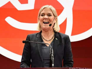 Mitte-Links-Bündnis gewinnt Parlamentswahl in Schweden knapp
