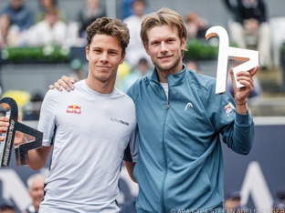 Auch Neil Oberleitner im ÖTV-Davis-Cup-Team gegen Belgien
