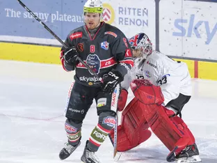 Rittner Buam treffen auf die Eishockey-Talente