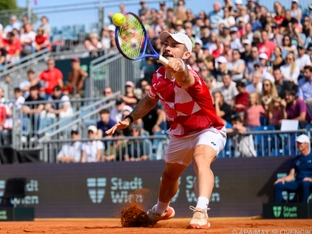Tennis: Rodionov stellt im Davis Cup gegen Belgien auf 1:0