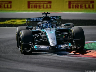 Mercedes-Pilot Russell mit Trainingsbestzeit in Monza