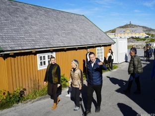 Von der Leyen zu brisantem Besuch in Grönland eingetroffen