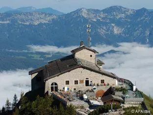 Großbrand im ehemaligen Nazi-Berghof in Berchtesgaden