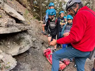Den geologischen Schätzen im Bletterbach auf der Spur