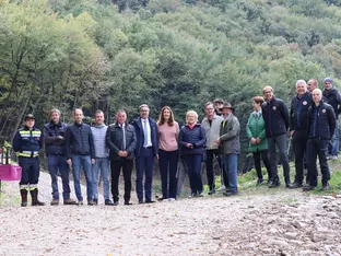 Wildbachverbauung erhöht Sicherheit des Stadtviertels Oberau-Haslach