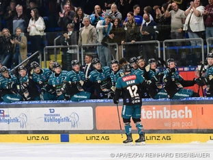 Linz übernimmt mit 6:0 in Salzburg ICE-Tabellenführung