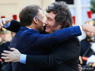 Macron und Milei beraten über Rohstoffe und Investitionen
