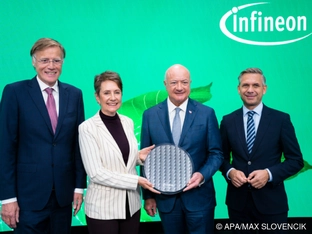 Infineon investiert 1,1 Mrd. Euro in Chip-Fabrik in Villach
