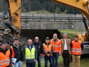 Gsies: Neubau der Brücke Oberplanken startet am 15. Oktober
