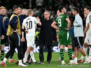 Rangnick trotz Punkt in Irland nur teilweise zufrieden