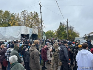 Ukrainische Oleschky-Flüchtlinge laut Kreml ausgeflogen