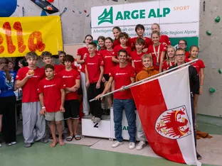 ARGE ALP Sport: Südtirol beim Sportklettern auf Platz 3