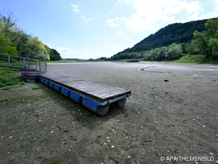 Niedrigste Abflussmengen in Flüssen seit gut 30 Jahren