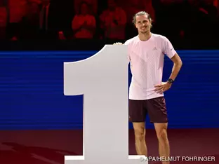 Alexander Zverev erklimmt in Wien den Tennis-Thron