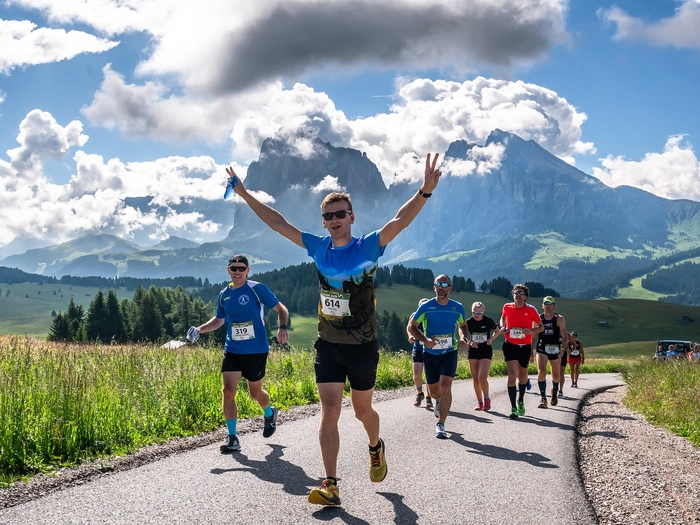 Showtime für den Seiser Alm Halbmarathon