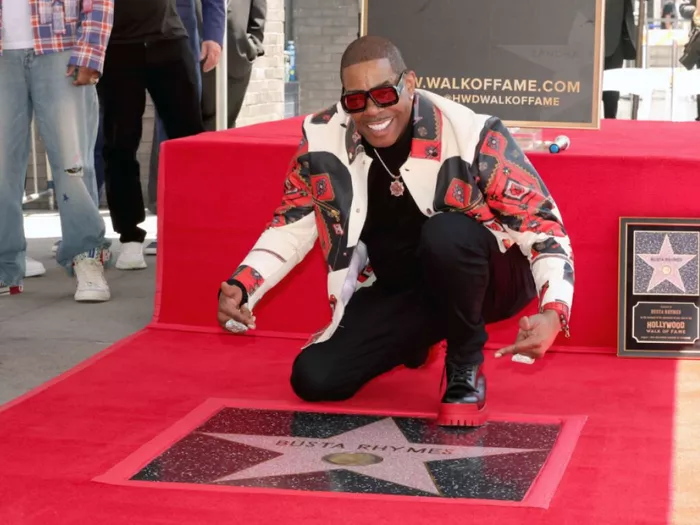 Busta Rhymes mit Hollywood-Stern gefeiert