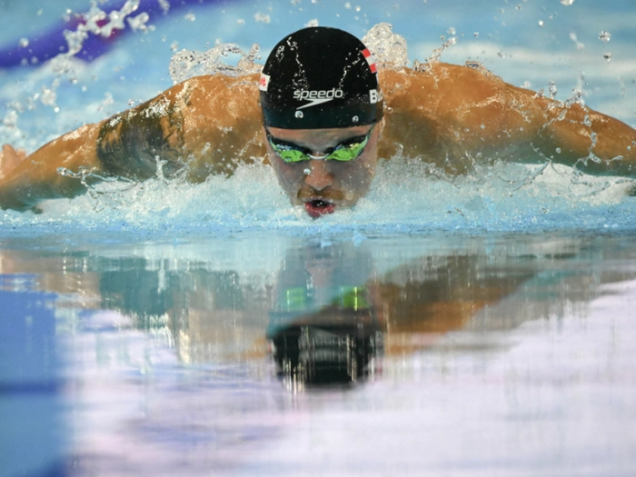 Bucher über 100 m Delfin in 50,88 Sek. ins WM-Finale