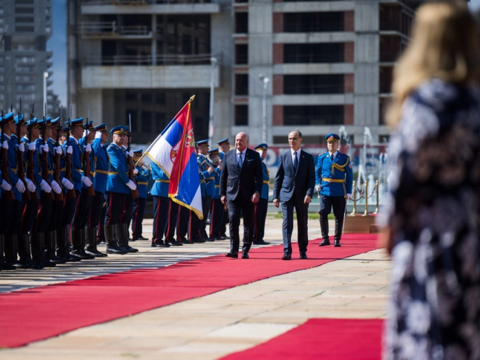 Stocker in Serbien - Vučić: "Ich bin kein Diktator"