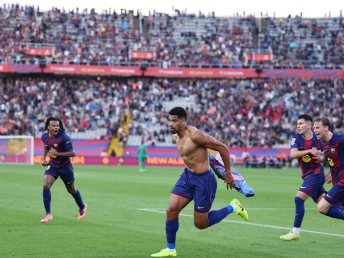 Barca siegt dank Araujo-Tor erst in der Nachspielzeit