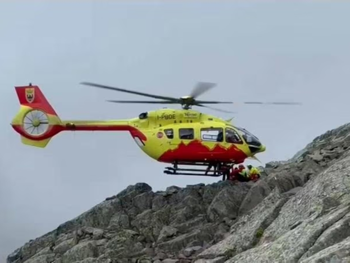 Bergsteiger bei Brenta-Klettertour von Felsbrocken getroffen