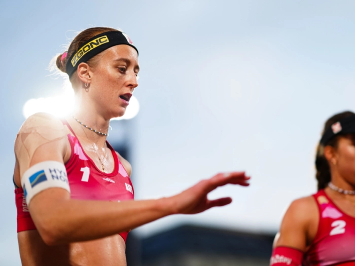 Österreichs Beachvolleyball-Trio in WM-Sechzehntelfinale out
