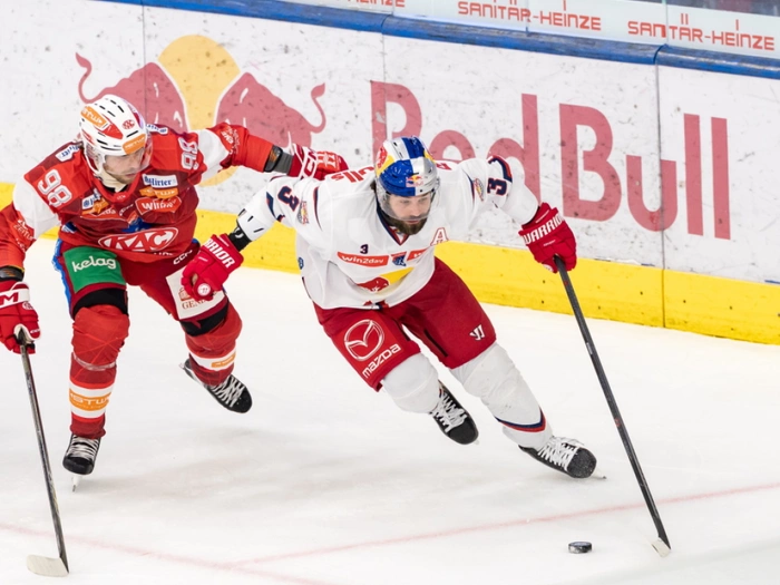 Salzburg besiegt KAC neuerlich - Pustertal Tabellenführer