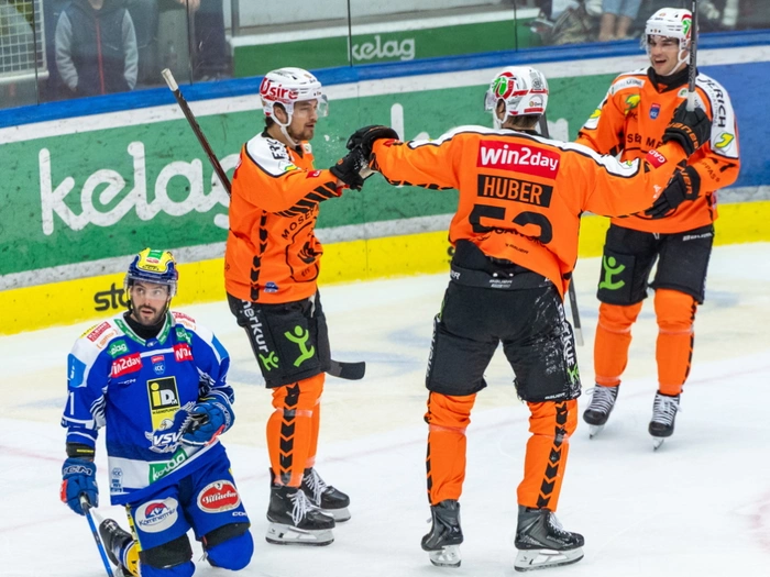 Siegesserie von Tabellenführer KAC endet in Ljubljana