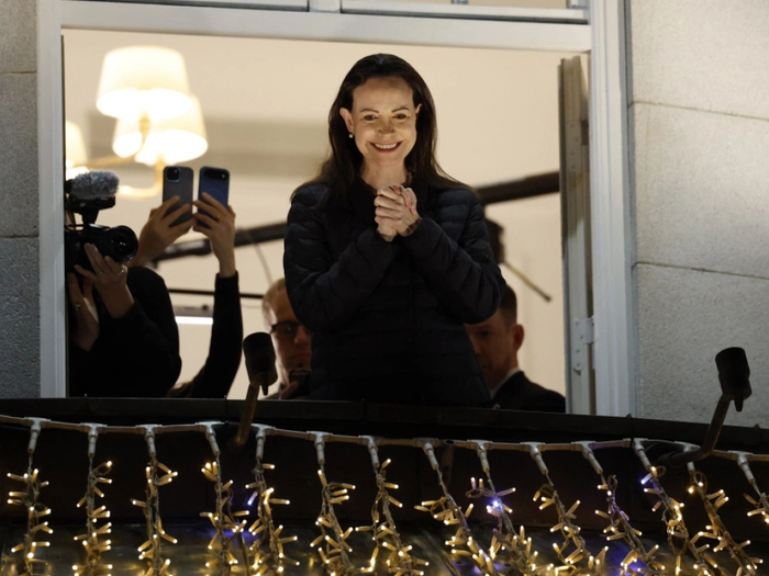 Friedensnobelpreisträgerin Machado in Oslo