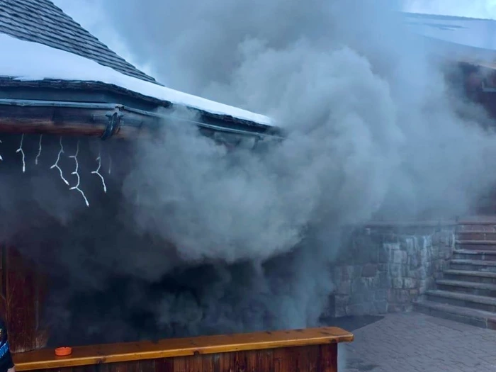 Kabelbrand in Wolkenstein am morgen