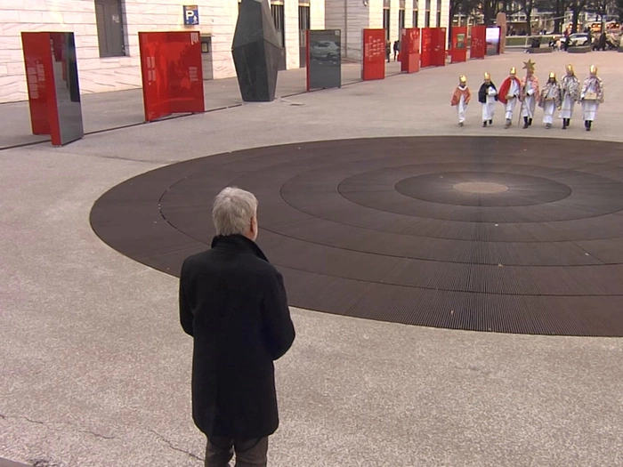 Sternsingerinnen und Sternsinger im Landtag