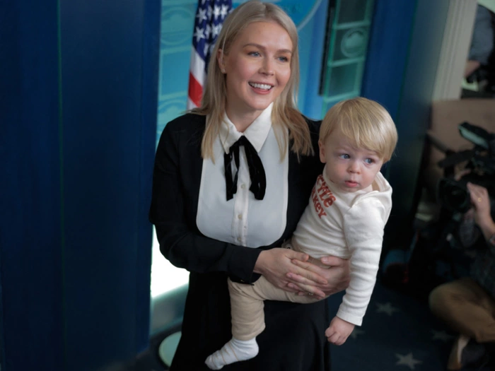 Regierungssprecherin von Trump erwartet zweites Kind