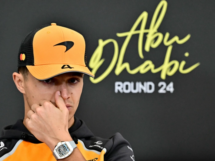 Norris im ersten Abu-Dhabi-Training hauchdünn vor Verstappen