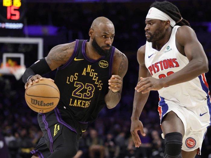 Detroit Pistons verderben 41. Geburtstag von LeBron James