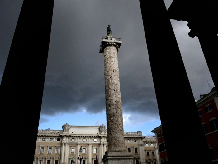 Roms Mark-Aurel-Säule wird mit Laser entstaubt
