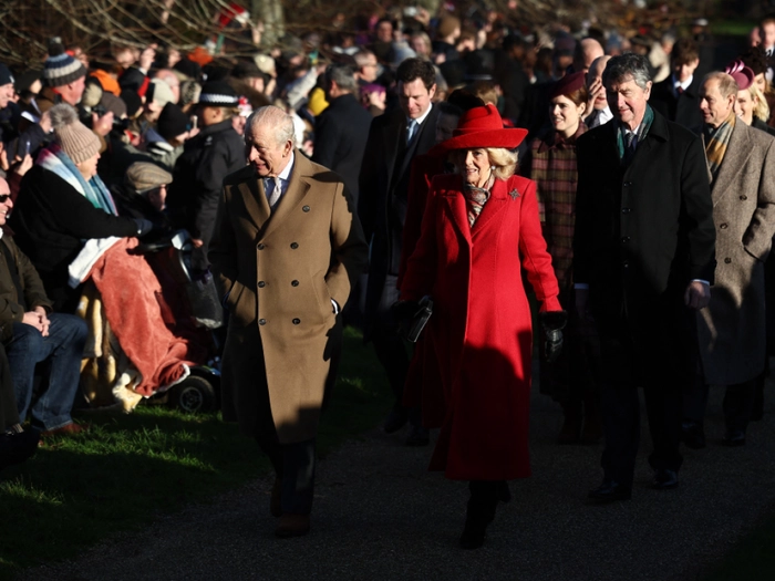 Gottesdienst der britischen Royals mit Töchtern von Andrew