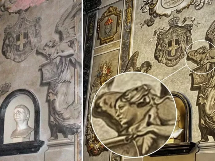 Rom: Engel in Basilika trägt Meloni-Gesicht