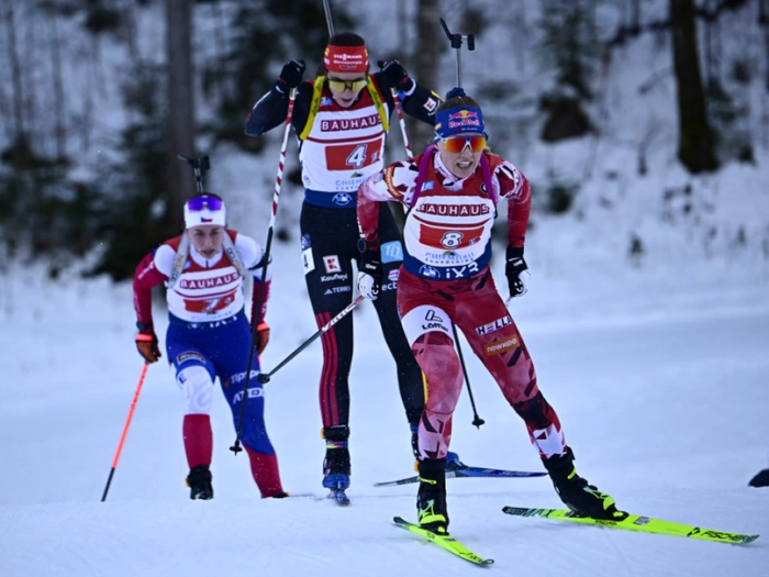 ÖSV-Frauenstaffel in Ruhpolding auf Platz sieben