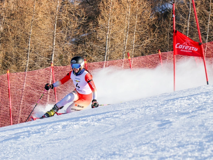 Michel und Lathion sind die ersten Sieger beim FIS Telemark Weltcup Carezza Dolomites